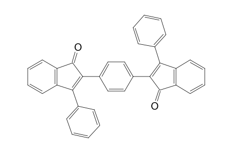 1,4-Bis(3-phenyl-inden-1-one-2-yl)benzene
