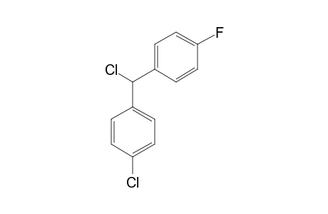 1-chloro-4-[chloro-(4-fluorophenyl)methyl]benzene