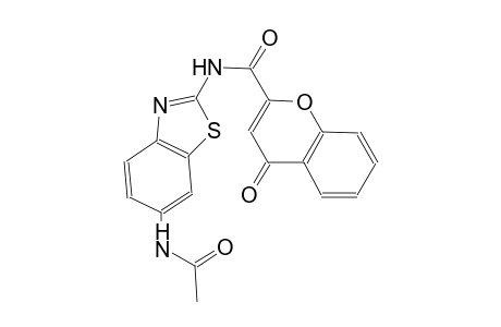 4H-1-benzopyran-2-carboxamide, N-[6-(acetylamino)-2-benzothiazolyl]-4-oxo-