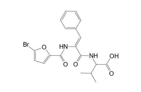 valine, N-[(2Z)-2-[[(5-bromo-2-furanyl)carbonyl]amino]-1-oxo-3-phenyl-2-propenyl]-