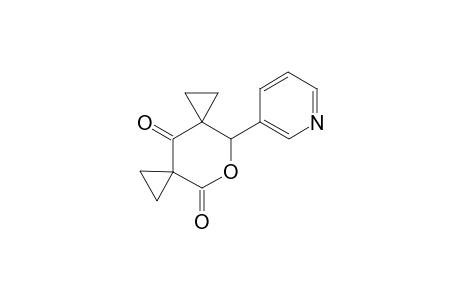 10-(3-pyridinyl)-9-oxadispiro[2.1.2^{5}.3^{3}]decane-4,8-dione