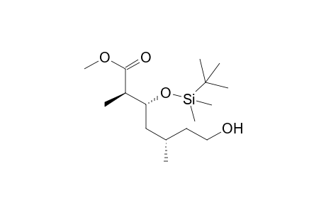 methyl (2R,3R,5S)-3-[tert-butyl(dimethyl)silyl]oxy-7-hydroxy-2,5-dimethyl-heptanoate