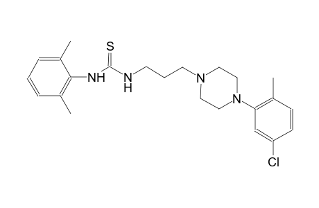 thiourea, N-[3-[4-(5-chloro-2-methylphenyl)-1-piperazinyl]propyl]-N'-(2,6-dimethylphenyl)-