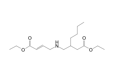 (E)-Diethyl 7-Butyl-5-azanon-2-enedioate