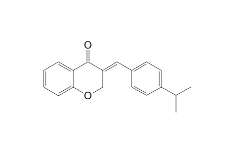 (E)-3-(4'-ISOPROPYL-PHENYLIDENE)-CHROMANONE