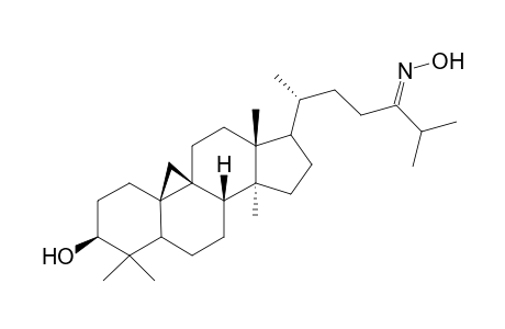 24.-Hydroxyiminocycloart-3-ol