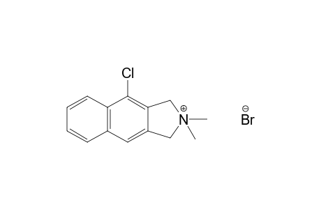 4-chloro-2,2-dimethylbenz[f]isoindolinium bromide