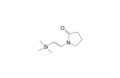(E)-N-((2-Trimethylsilyl)vinyl)pyrrolidinone