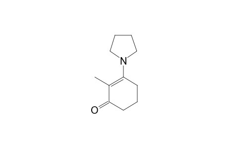 3-(1-PYRROLIDINO)-2-METHYL-CYCLOHEX-2-ENONE