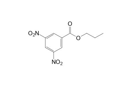 3,5-dinitrobenzoic acid, propyl ester