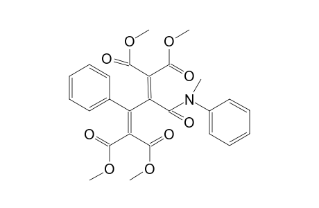 Tetramethyl 2-{[Methyl(phenyl)amino]carbonyl}-3-phenylbuta-1,3-diene-1,1,4,4-tetracarboxylate
