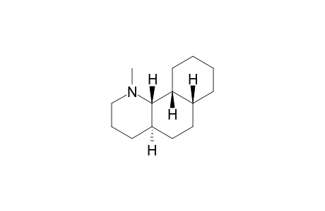 N-METHYL-CIS-SYN-CIS-PERHYDROBENZO-[H]-QUINOLINE