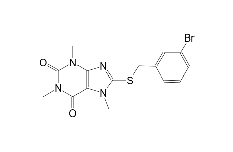 8-[(3-bromobenzyl)sulfanyl]-1,3,7-trimethyl-3,7-dihydro-1H-purine-2,6-dione