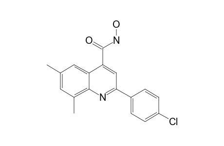 2-[4-Chlorophenyl]-6,8-dimethylcinchoninohydroxamic acid