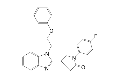 2-pyrrolidinone, 1-(4-fluorophenyl)-4-[1-(2-phenoxyethyl)-1H-benzimidazol-2-yl]-