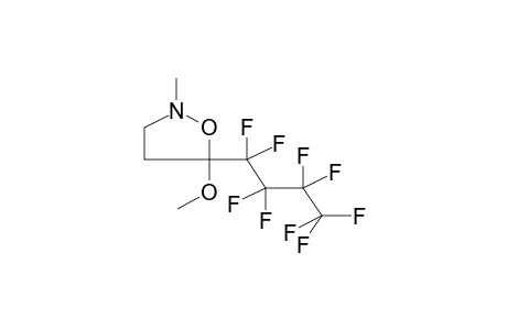 5-NONAFLUOROBUTYL-5-METHOXY-2-METHYLISOXAZOLIDINE