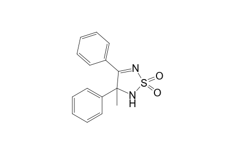 3,4-Diphenyl-3-methyl-2,3-dihydro-1,2,5-thiadiazole-1,1-dioxide