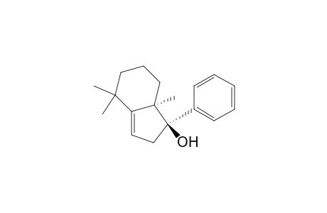 1H-Inden-1-ol, 2,4,5,6,7,7a-hexahydro-4,4,7a-trimethyl-1-phenyl-, trans-