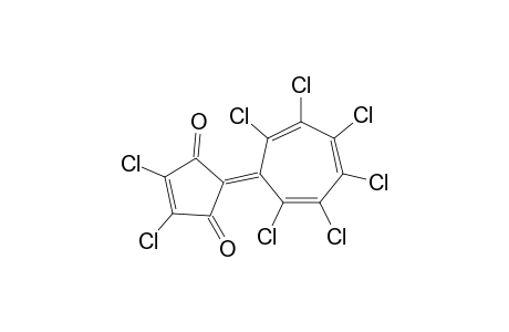 4,5-Dichlore-2-(hexachloro-2,4,6-cycloheptatrienylidene)-4-cyclopentene-1,3-dione