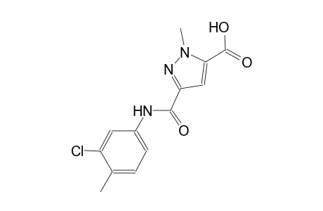 3-[(3-chloro-4-methylanilino)carbonyl]-1-methyl-1H-pyrazole-5-carboxylic acid