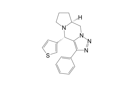 (4R,8aS)-3-phenyl-4-(thiophen-3-yl)-4,6,7,8,8a,9-hexahydropyrrolo[1,2-a][1,2,3]triazolo[1,5-d]pyrazine