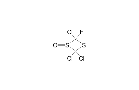 2,2,4-TRICHLORO-4-FLUORO-1,3-DITHIETAN-1-OXIDE (ISOMER MIXTIRE)
