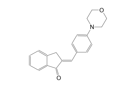 (2E)-2-[4-(4-morpholinyl)benzylidene]-2,3-dihydro-1H-inden-1-one