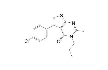 5-(4-chlorophenyl)-2-methyl-3-propylthieno[2,3-d]pyrimidin-4(3H)-one