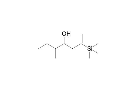 5-Methyl-2-trimethylsilylhept-1-en-4-ol