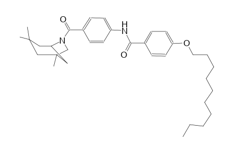 benzamide, 4-(decyloxy)-N-[4-[(1,3,3-trimethyl-6-azabicyclo[3.2.1]oct-6-yl)carbonyl]phenyl]-