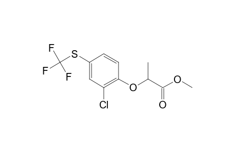 2-(2-Chloro-4-trifluoromethylthio-phenoxy)-propionic acid, methyl ester