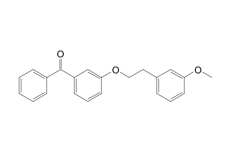 3-[2'-(3"-Methoxyphenyl)ethoxy]benzophenone