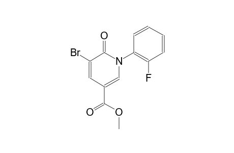 methyl 5-bromo-1-(2-fluorophenyl)-6-oxo-1,6-dihydro-3-pyridinecarboxylate