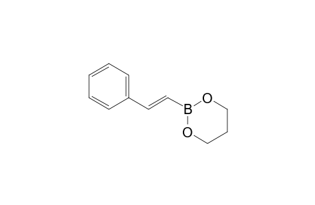 2-[(E)-2-phenylethenyl]-1,3,2-dioxaborinane