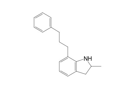 2-Methyl-7-(3-phenylpropyl)indoline