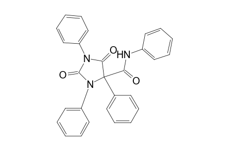 4-Imidazolidinecarboxamide, 2,5-dioxo-N,1,3,4-tetraphenyl-