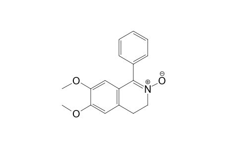 6,7-Dimethoxy-2-oxidanidyl-1-phenyl-3,4-dihydroisoquinolin-2-ium