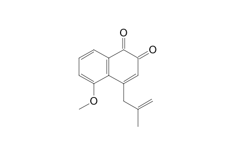 4-Allyl-5-methoxy-1,2-naphthaoquinone