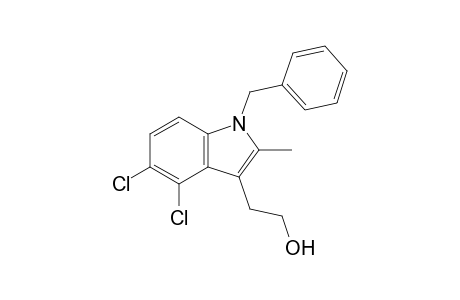 2-(N-Benzyl-4,5-dichloro-2-methyl-1H-indole-3-yl)ethanol