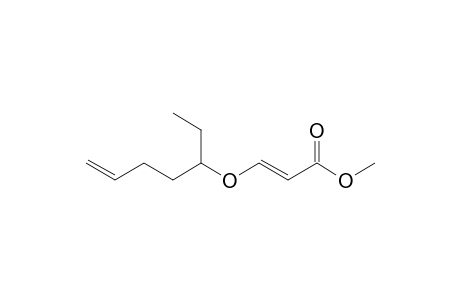 Methyl (E)-3-(Hept-6-en-3-yloxy)acrylate