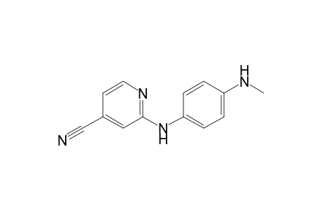2-(p-Methylaminoanilino)pyridine-4-carbonitrile