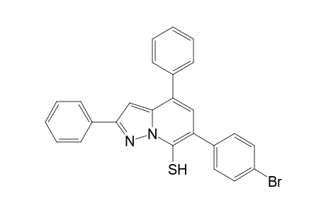 Pyrazolo[1,5-a]pyridine-3-thiol, 2-(4-bromophenyl)-5,7-diphenyl-