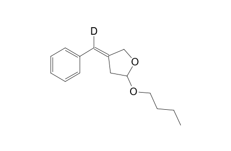 2-Butoxy-4-(phenyl[2H]methylene)tetrahydrofuran