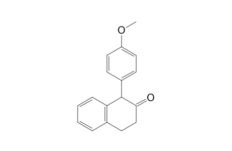 1-(4-Methoxyphenyl)-3,4-dihydro-1H-naphthalen-2-one