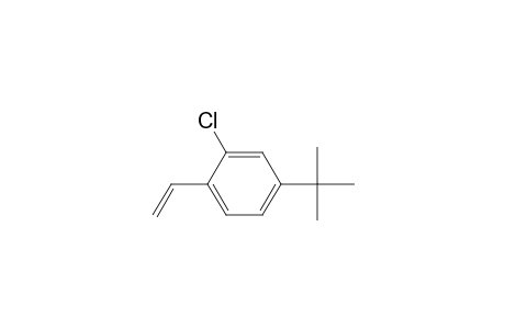 4-tert-Butyl-2-chloranyl-1-ethenyl-benzene