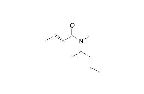 Crotonamide, N-(2-pentyl)-N-methyl-