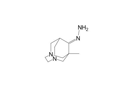 1-Methyl-3,6-diazahomoadamantan-9-one Hydrazone