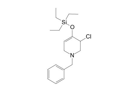 1-Benzyl-3-chloro-4-(triethylsilyloxy)-1,2,3,6-tetrahydropyridine