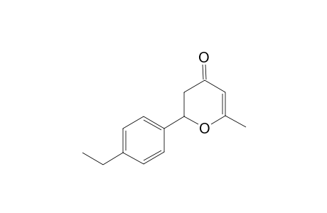 2-(4-Ethylphenyl)-2,3-dihydro-6-methyl-4H-pyran-4-one