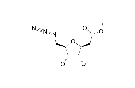 3,6-ANHYDRO-7-AZIDO-2,7-DIDEOXY-D-ALLO-HEPTONIC-ACID-METHYLESTER